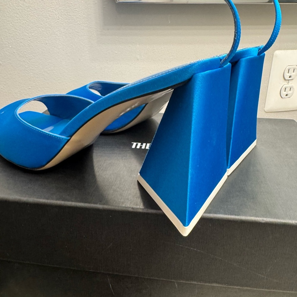 The Attico Elegant Blue Women's Heels